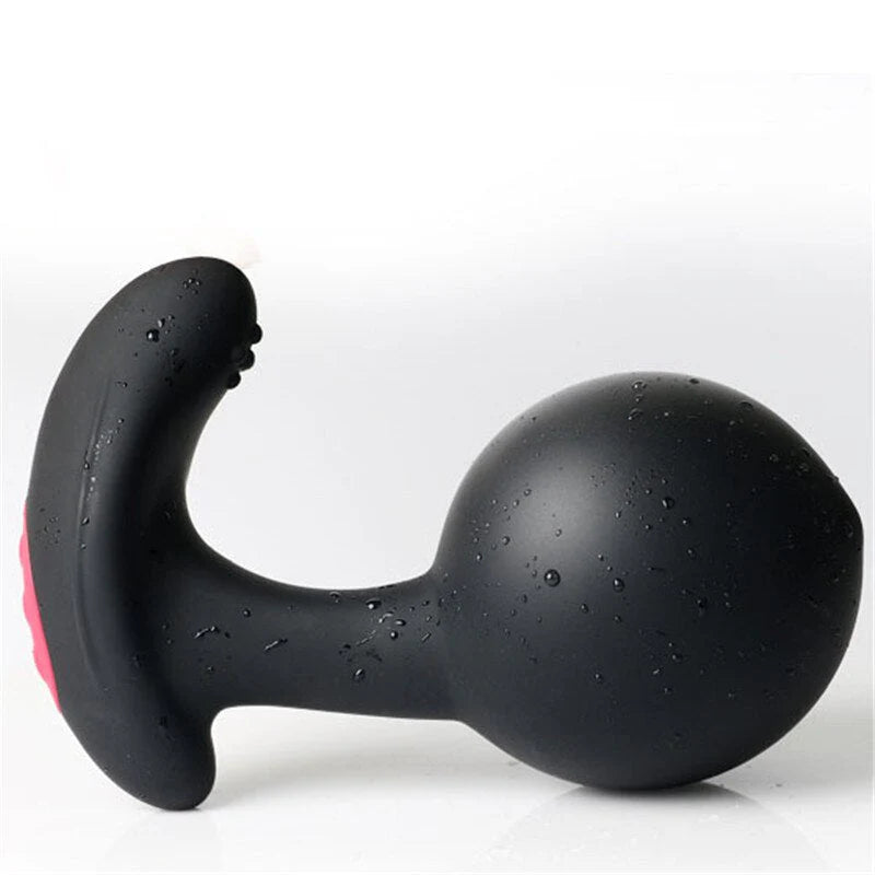 Remote Control Inflatable Anal Plug Vibrator & Prostate Massager