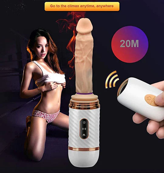 Remote Control Heating Telescopic Automatic Sex Machine