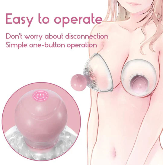 Vibrating Nipple Suckers