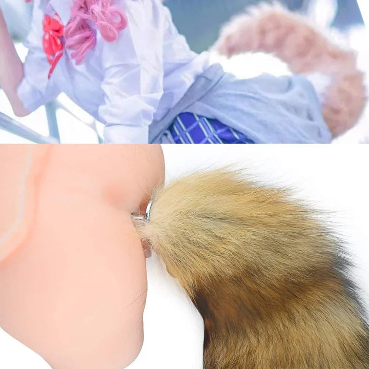 Fox Tail Anal Plug Tail