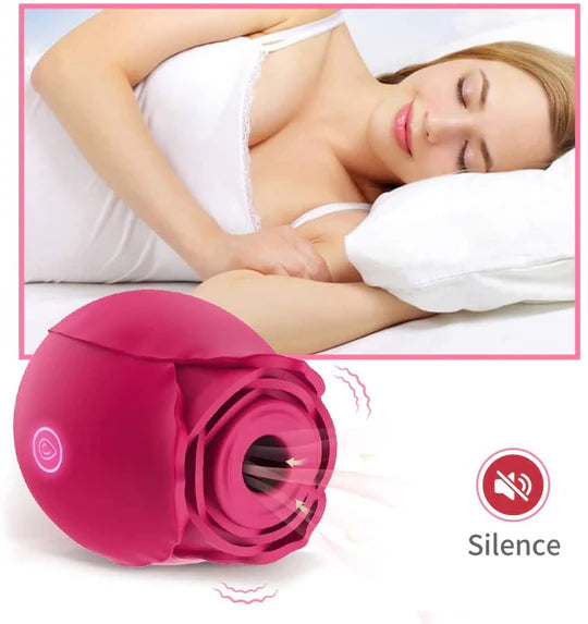 Rose Shape Vagina Sucking Vibrator