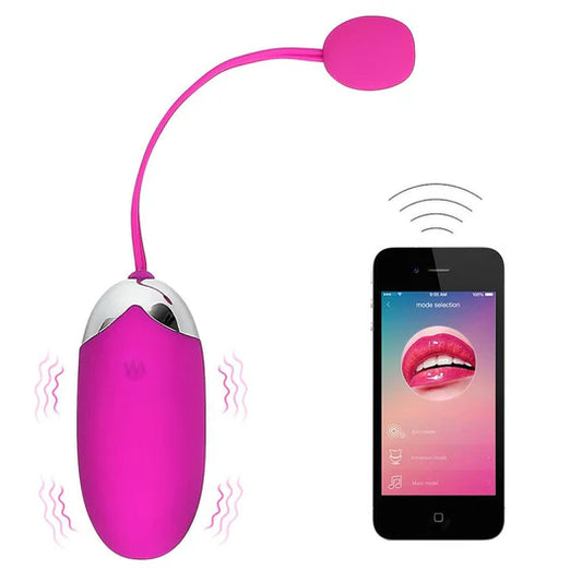 Wireless App Control Clit Egg Vibrator