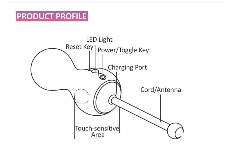 App Controlled Kegal Ball Vibrator