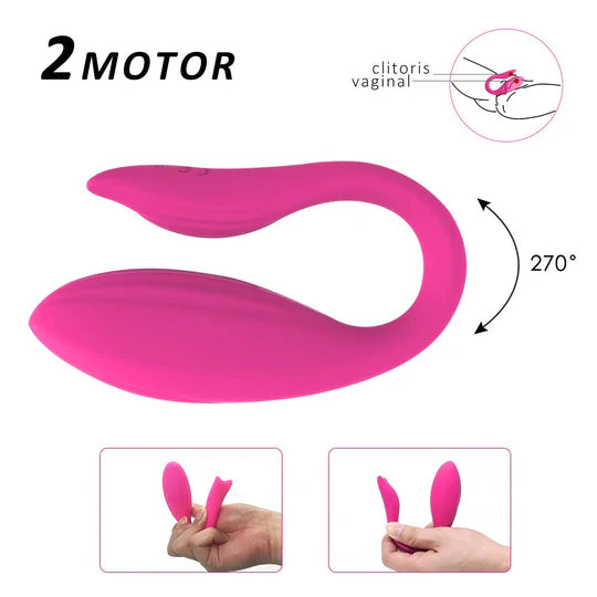 Mermaid Wireless Remote Control Couple Vibrator