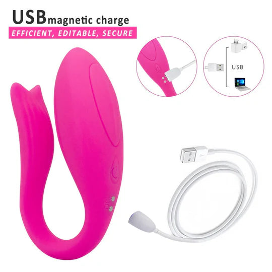 Mermaid Wireless Remote Control Couple Vibrator