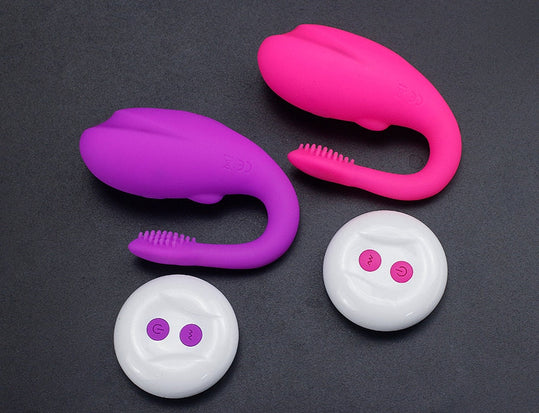 Wireless Double Vibrators Sex Toy For Woman