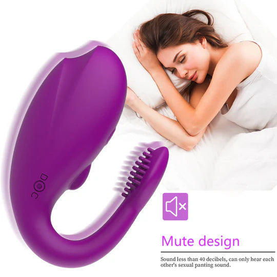 Wireless Double Vibrators Sex Toy For Woman