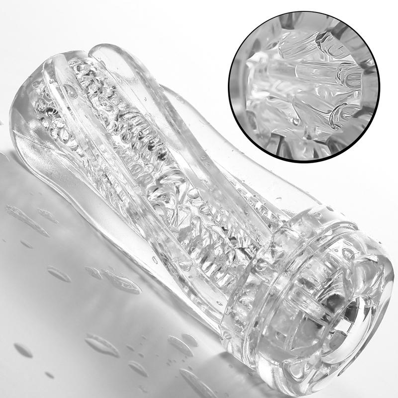 Ice Clear Advanced Male Masturbation Cup