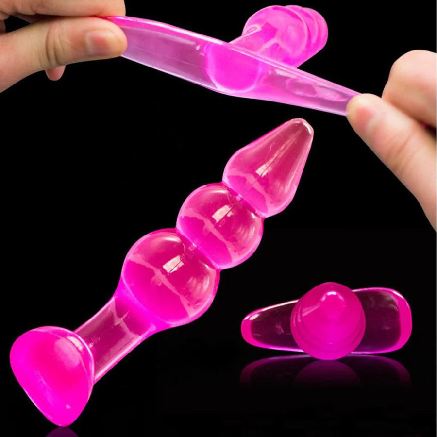 Anal silicone butt plug