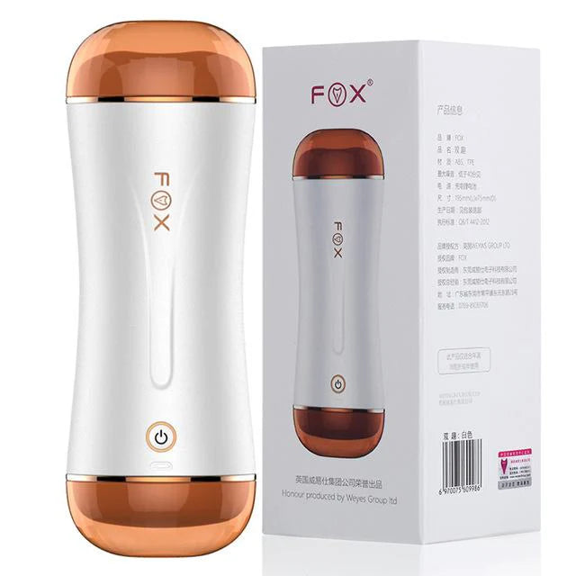 Automatic Dual Channel 10mode vibrator male masturbation Cup