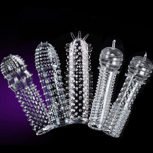 Spike Dotted For Men dildo sheath Condoms