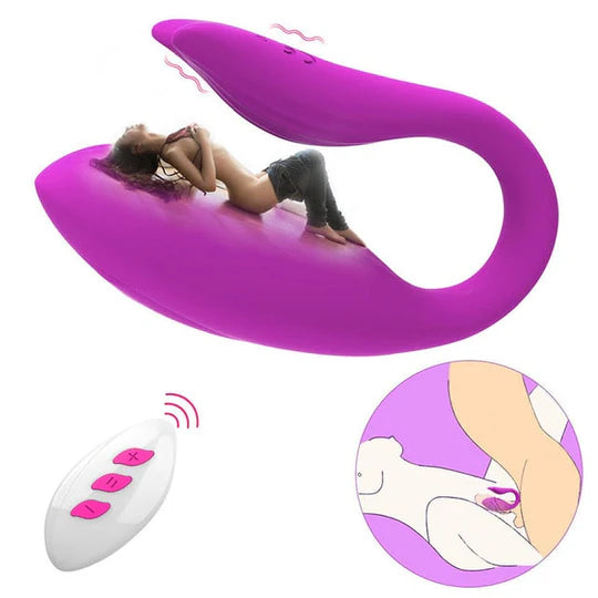 Mermaid Wireless Remote Control Couple Vibrator