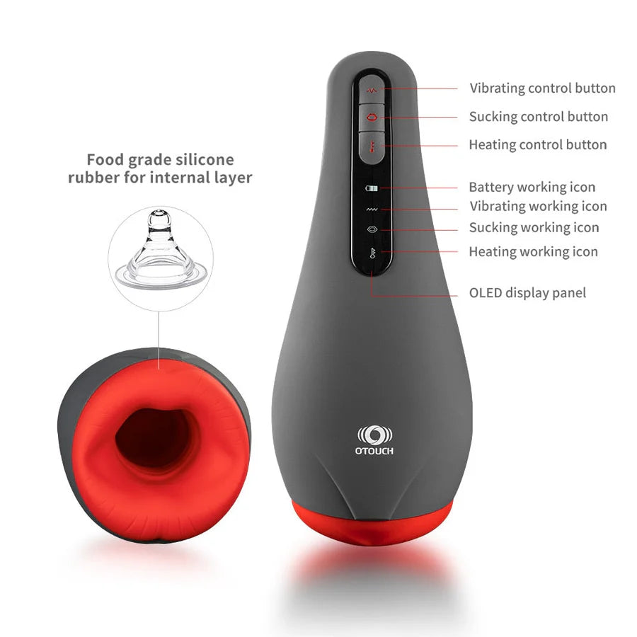 Automatic Heating Sucking Oral Sex Cup