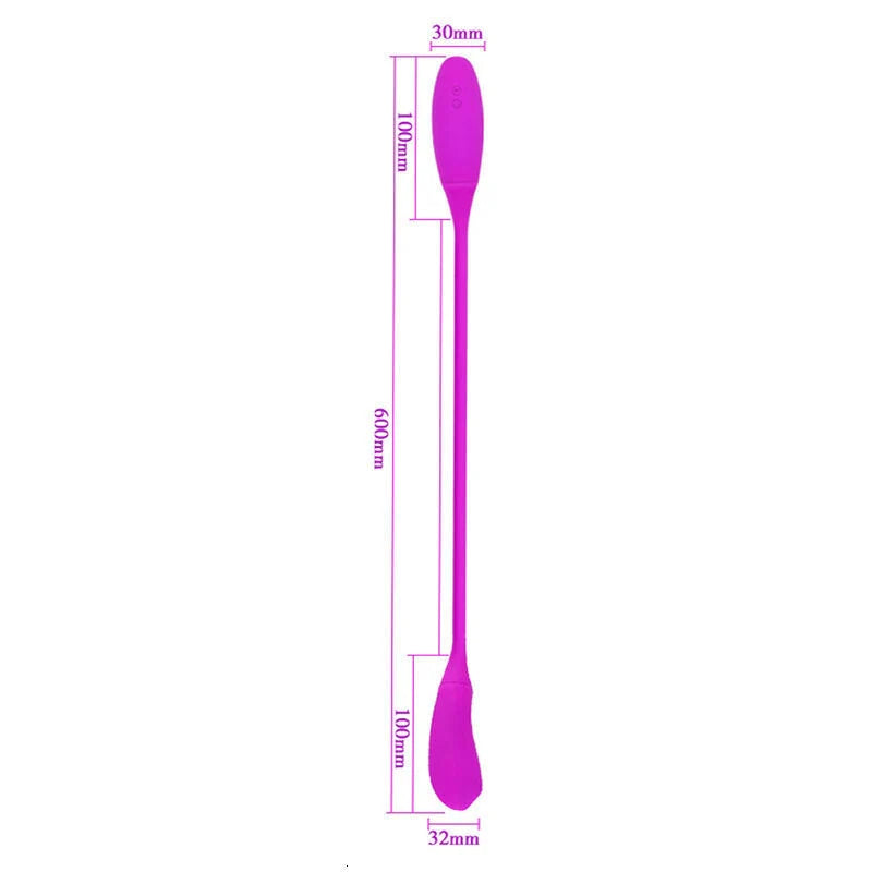 7 Speeds Double Head Jump Egg Bullet Dildo Couple Vibrator