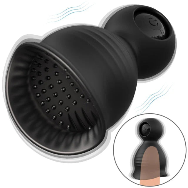 9 Speeds Male Masturbator Cup & Glans Massager